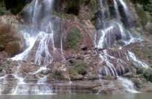 آبشار اوگینک نیکشهر بزرگترین آبشار سیستان و بلوچستان
