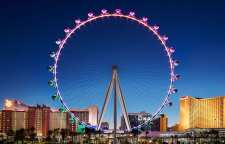 چرخ و فلک های رولر شهر لاس وگاس امریکا بزرگترین چرخ و فلک دنیا