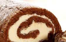 آموزش تهیه رولت بستنی کاکائویی دسری بسیار خوشمزه و پرطرفدار