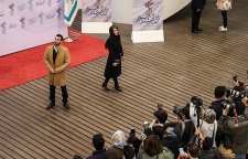 تصاویری از بازیگران حاضر در مراسم افتتاحیه جشنواره فجر 97