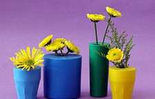 ساخت گلدان با بادکنک