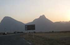 شیرین خفته در کوه های بیستون کرمانشاه