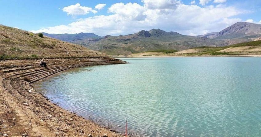 دریاچه سد بارون در شهرستان استان آذربایجان غربی