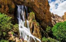 آبشار آب سفید لرستان عروس آبشارهای ایران