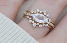 مدل حلقه های ازدواج زیبا با سنگ الماس