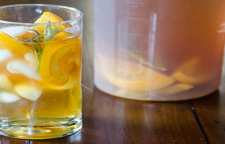 روش درست کردن چای رزماری و پرتقال