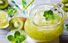 روش درست کردن لیموناد کیوی گازدار