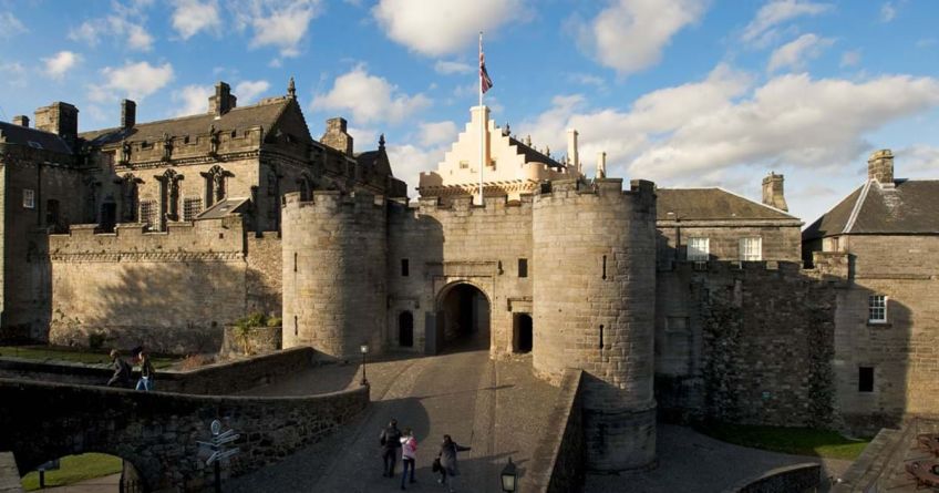 قلعه استرلینگ بزرگترین و مهم ترین قلعه تاریخی استکاتلند