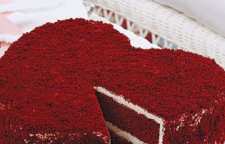 آموزش تهیه کیک ردولوت کیک مخملی قرمز برای روز ولنتاین