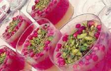 آموزش تهیه دسر پودینگ رنگارنگ