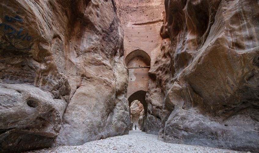 طاق شاه عباسی در یزد پر رکوردترین بنای تاریخی ایران