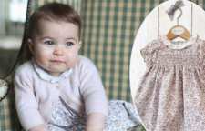 مدل لباس های پرنسس شارلوت دختر کیت میدلتون و نوه ملکه انگلیس در مراسم های مختلف