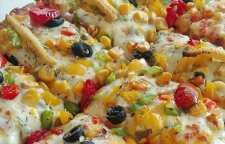 آموزش تهیه پیتزای سبزیجات ترش مزه با کدو با طعمی عالی