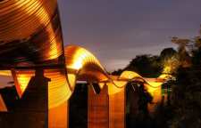 پل امواج هندرسون از دیدنی های شگفت انگیز سنگاپور