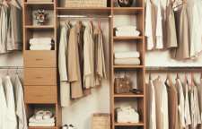 شیوه مرتب کردن کمد لباس