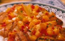 آموزش تهیه چاشنی هلو و فلفل