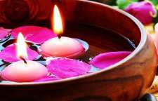 آموزش ساخت شمع های رنگی و شمع شناور روی آب