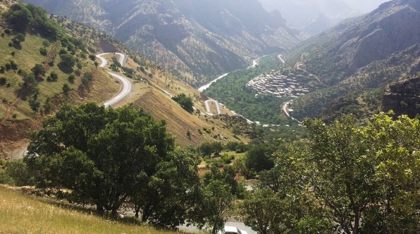 روستای بلبر بهشت گمشده کردستان