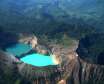 دریاچه های آتشفشانی کلیموتو در اندونزی آبرنگ دریاچه ها