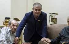 مدیر عامل موسسه هنرمندان پیشکسوت از عبدالوهاب شهیدی عیادت کرد