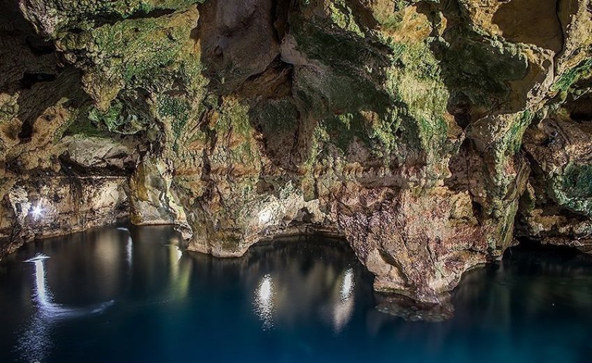 غار سهولان در مهاباد از بزرگترین غارهای آبی ایران
