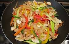 روش درست کردن خوراک دریایی با سبزیجات چینی غذایی کامل و لذیذ