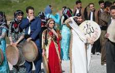 تصاویر جالب و دیدنی از جشن نوروز در طاقبستان کرمانشاه