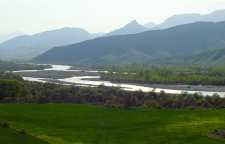 طبیعت بکر رودخانه ارس شهرستان پارس آباد اردبیل