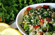 روش تهیه سالاد تبوله لبنانی با متفاوت ترین طعم و سالاد شیک و مجلسی