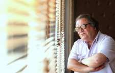 مراسم خاکسپاری محمد مطیع بازیگر ایرانی در کشور سوئد