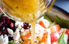 روش درست کردن چاشنی سالاد سرکه سیب و عسل چاشنی عالی و بی نظیر خانگی