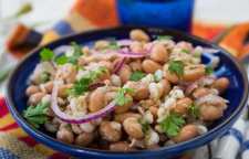 روش درست کردن سالاد بورلوتی مخلوط خوشمزه تن ماهی و لوبیا