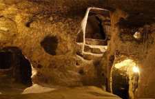 شهر اویی نوش آباد کاشان از زیباترین شهرهای زیرزمینی جهان