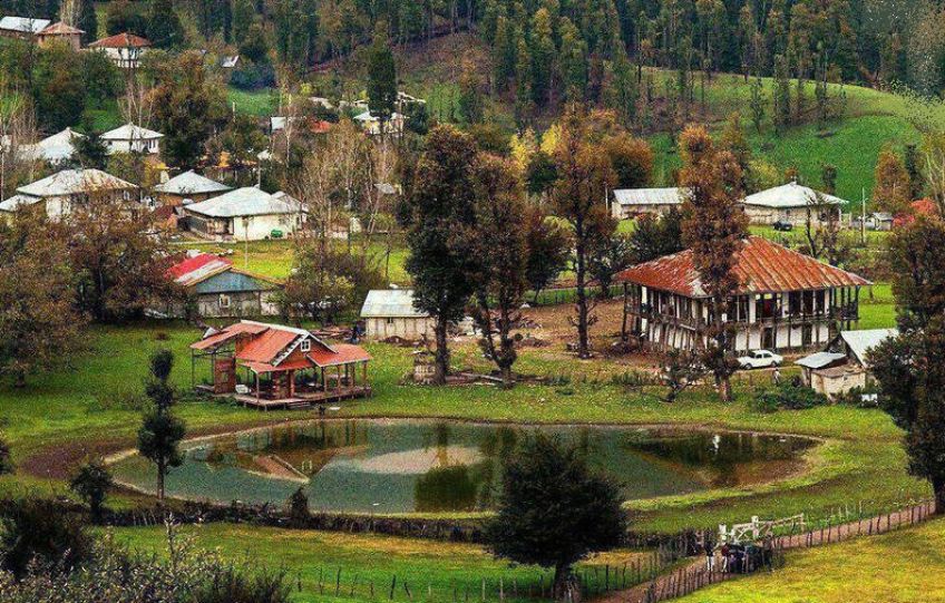 روستای گردشگری استخرگاه رودبار استان گیلان