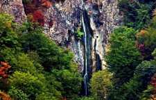 آبشار پلکانی میلاش شهرستان رودسر گیلان