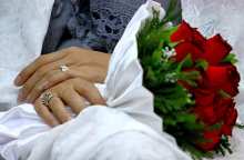 مراسم پارچه کسدی در اردبیل برای دوختن لباس عروس