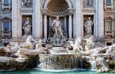 فواره تروی شهر رم ایتالیا از بزرگترین فواره های دنیا