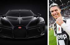کریستیانو رونالدو مالک بوگاتی La Voiture Noire
