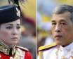 تصاویری عجیب از ازدواج پادشاه تایلند با محافظ شخصی خود