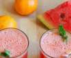 آموزش تهیه آب هندوانه و پرتقال نوشیدنی مخصوص ماه رمضان