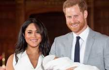 اولین تصاویر فرزند شاهزاده هری و همسرش مگان مارکل منتشر شد