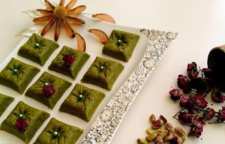 روش تهیه حلوای پسته مدرن مجلسی و مخصوص ماه رمضان