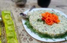 آموزش تهیه سالاد شوید و سیب زمینی مخصوص سفره ی افطار