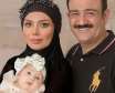 عکس هایی زیبا از مهران غفوریان کمدین ایرانی و همسر و دخترش