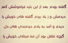 شعر زیبای ناگهان در کوچه دیدم بی وفای خویش را از سروده های مهدی اخوان ثالث