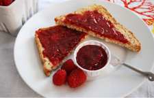 آموزش تهیه مربای هلو و رزماری