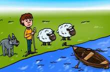معمای فکری چوپان و گوسفندان با پاسخ تشریحی