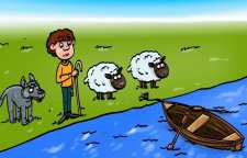 معمای فکری چوپان و گوسفندان با پاسخ تشریحی