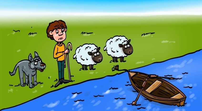 معمای فکری چوپان و گوسفندان با پاسخ تشریحی