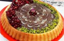 روش درست کردن تارت کیک کرمدار دسری خوشمزه و مجلسی